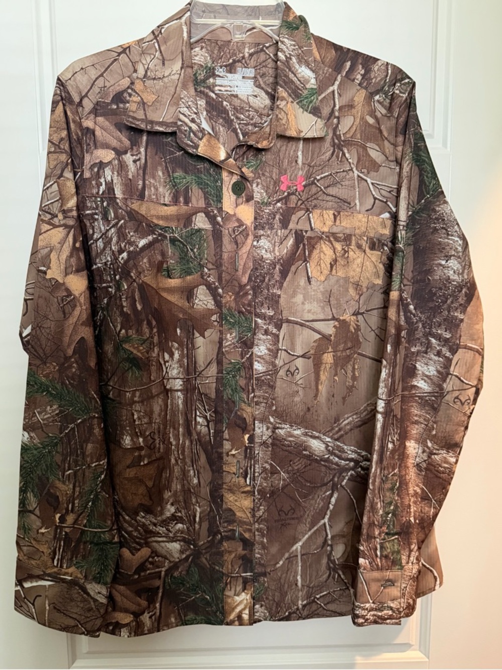 NWOT Under Armour Realtree Camo Shirt - Brown/Green Size XL
